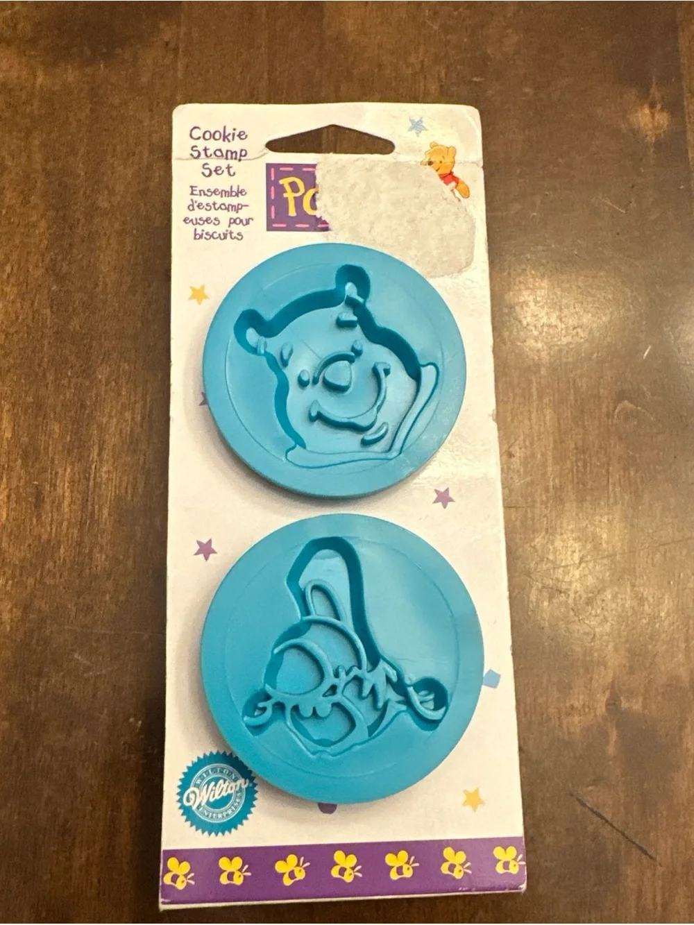 Vintage Disney Winnie Pooh Cookie Stamp Baking Set Birthday Party